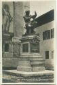 Mittenwald - Klotz Denkmal - Foto-Ansichtskarte