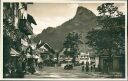 Ansichtskarte - Oberammergau - Dorfplatz