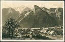 Ansichtskarte - Oberammergau - Totalansicht mit Kofel und Noth