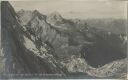 Blick von der Meilerhütte auf Schachenschloss - Foto-AK 20er Jahre