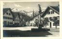 Postkarte - Partenkirchen - Florianplatz