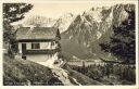 Ansichtskarte - Hoher Kranzberg - Mittenwald mit Karwendel