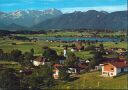 Ansichtskarte - Aidling mit Riegsee - Froschhausen und Murnau