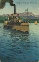 Postkarte - Ammersee - Dampfer Gisela