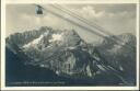 Zugspitzbahn - Blick auf die Mieminger Berge - Foto-AK