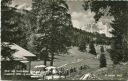 Postkarte - Blick vom Berggasthof Garmischer Haus