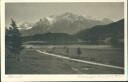 Postkarte - Lautersee gegen Karwendel