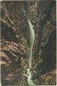 Postkarte - Höllentalklamm - Wasserfall