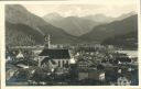 Ansichtskarte - Mittenwald gegen Tiroler Berge