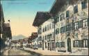 Postkarte - Mittenwald - Obermarkt