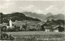 Samerberg - Steinkirchen mit Blick auf das Inntaler Hochgebirge - Foto-AK