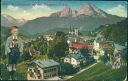 Ansichtskarte - Berchtesgaden mit dem Watzmann
