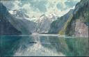 Königssee - Künstlerkarte E. Harrison Compton