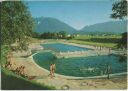 Postkarte - Schwimmbad Schwarzbach
