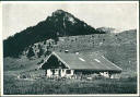 Ansichtskarte - Triesdorfer Hütte mit Heuberg und Wasserwand