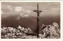 Ansichtskarte - Berchtegadener Land Gipfelkreuz auf dem Untersberg