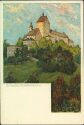 Ansichtskarte - Schloss Hohenaschau - signiert A. Hengeler