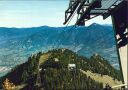 Postkarte - Brauneck - Luftseilbahn - Blick nach Lenggries