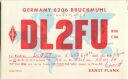 QSL - QTH - Funkkarte - DL2FU - Bruckmühl