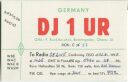 QSL - QTH - Funkkarte - DJ1UR - Berchtesgaden