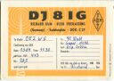 QSL - QTH - Funkkarte - DJ8IG - Freilassing