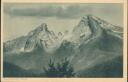 Postkarte - Watzmann-Sage - Berggesichter