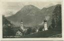 Kiefersfelden - Alte und neue Kirche - Foto-AK ca. 1930
