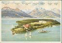 Ansichtskarte - Herreninsel im Chiemsee