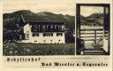 Ansichtskarte - Bad Wiessee am Tegernsee - Sibyllenhof