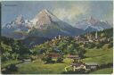 Berchtesgaden - Künstler-Ansichtskarte