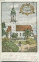 Postkarte - Lengdorf - Kirche