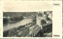 Burghausen an der Salzach - Wehrgang mit Wöhrsee - Foto-AK