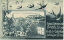 Postkarte - Freising vom Lindenkeller gesehen