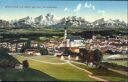 Grafing mit Blick auf den Wendelstein - Postkarte