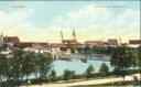 Postkarte - Ingolstadt - Panorama mit Donaubrücke