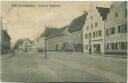 Postkarte - Schrobenhausen - Unterer Stadtteil ca. 1910