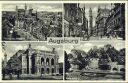 Augsburg - Maximiliansstrasse - Postkarte