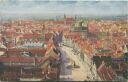 Postkarte - Augsburg - Blick vom St. Ulrichsturm