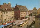 Augsburg - Stadtzentrum mit Weberhaus - AK Grossformat