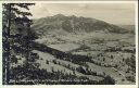 Ansichtskarte - Blick vom Falkenstein auf Pfronten und Edelsberg