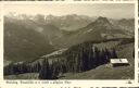 Edelsberg - Dinserhütte mit den Tiroler und Allgäuer Alpen