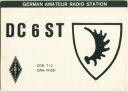 QSL - Funkkarte - DC6ST