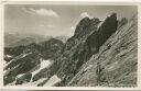 Heilbronnerweg - Plattenhang am Steinschartenkopf - Foto-AK