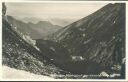 Ansichtskarte - Blick vom Mädelejoch zur Kemptnerhütte