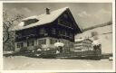 Ansichtskarte - Hindelang - Landhaus Daheim Besitzer Pepi Blanz