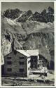 Kemptnerhütte mit Krottenspitze - Foto-AK 30er Jahre