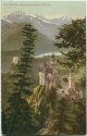 Postkarte - Schloss Neuschwanstein