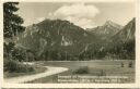 Schwansee mit Neuschwanstein und Hohenschwangau - Foto-AK