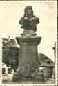 Denkmal der Annette von Droste-Hülshoff in Meersburg - Foto-AK