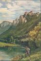 Postkarte - Schloss Wildenstein - Künstlerkarte F. Hummel ca. 1910
